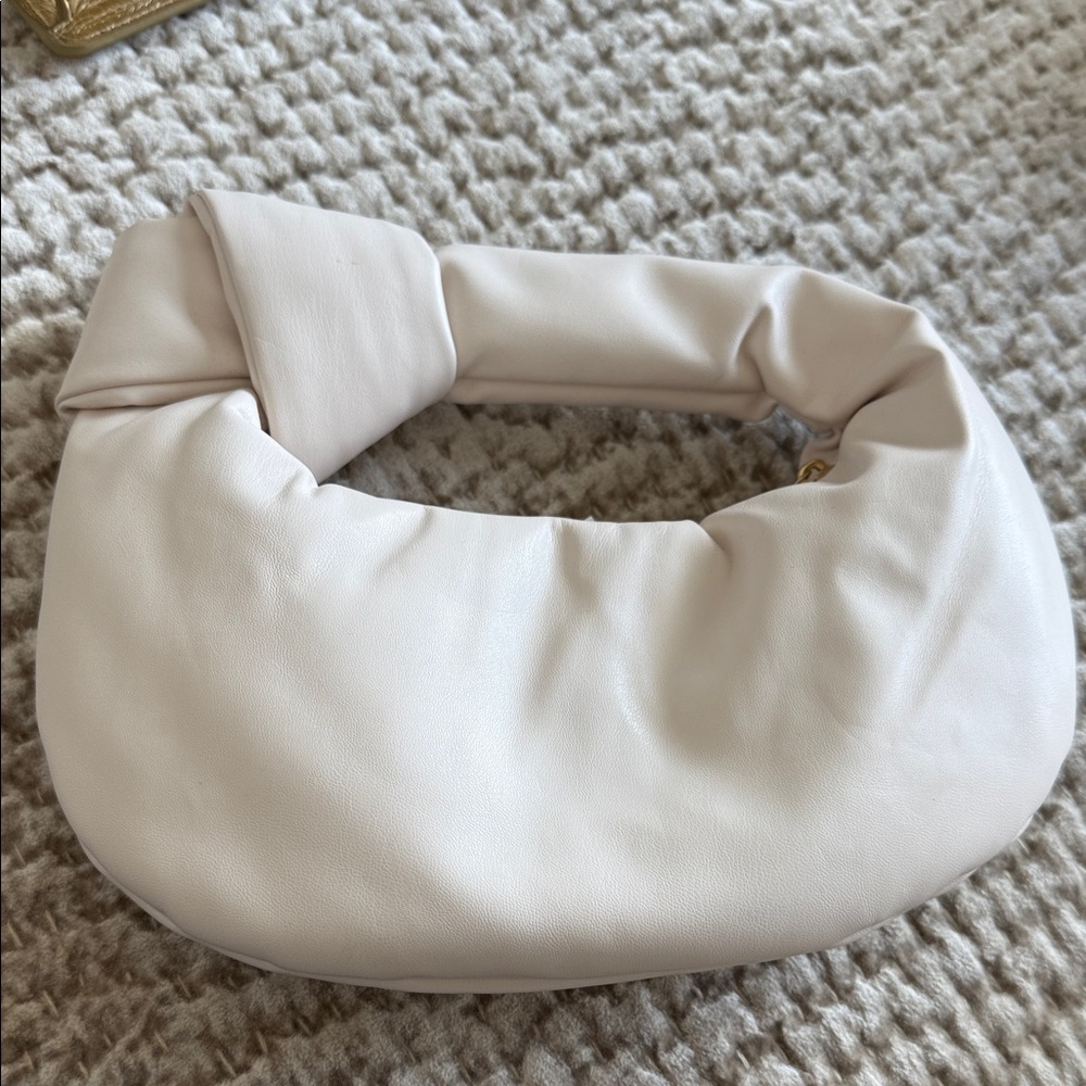 Melie Bianco Cream Hobo Bag
